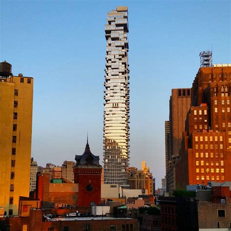 Herzog And De Meurons 56 Leonard Jenga Tower Nears Completion In New