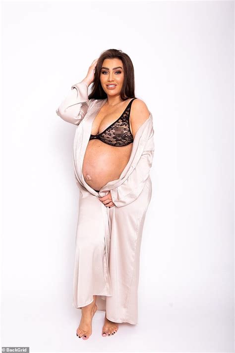 Pregnant Lauren Goodger Shows Off Her Blossoming Baby Bump In A