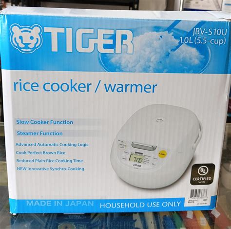 Rice Cooker Warmer New Japanese Tiger 5 5 Cup Stainless Steel Micom