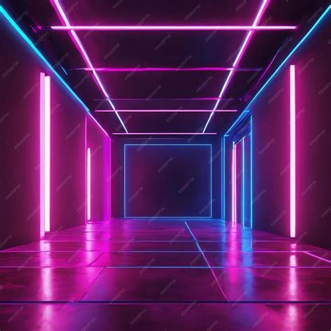 Premium Ai Image 3d Abstract Background Render Two Pink And Blue