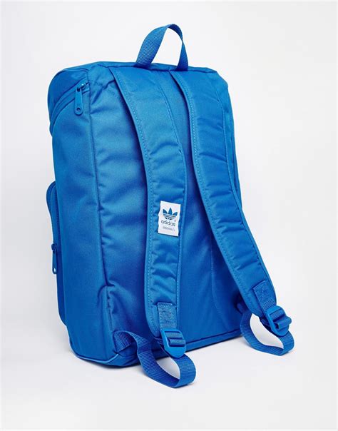 Lyst Adidas Originals Classic Backpack In Blue For Men