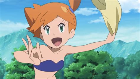 Pokemon Misty Goes For A Swim By Crt2mtsu1 On Deviantart