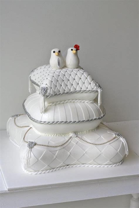 Beautiful wedding cakes gorgeous cakes pretty cakes amazing cakes elegant wedding floral wedding wedding colors pillow wedding cakes pillow cakes. 17 Best images about cake pillow on Pinterest | Princess crown cake, Cakes and Tiaras