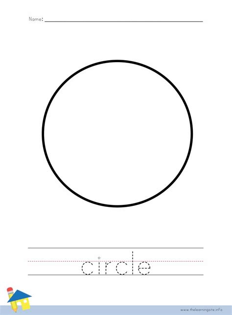 Circle Coloring Worksheet The Learning Site