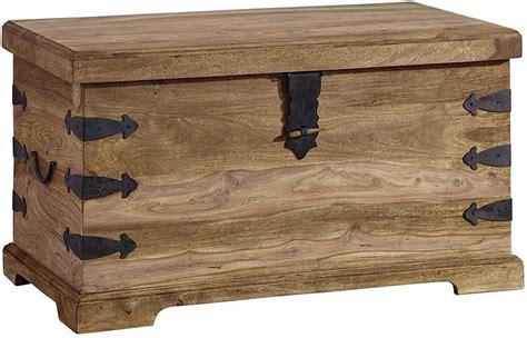 Colonial Style Solid Sheesham Rosewood Grey Oiled Chest Solid Wood Furniture Robin 33 Amazon