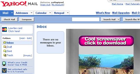My Yahoo Mail Inbox