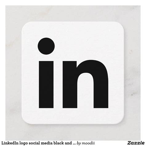 Linkedin Logo For Business Card Arts Arts