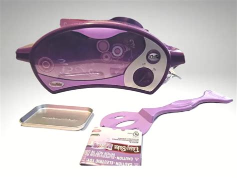 Used Easy Bake Ultimate Oven Purple Including Cooking And Baking Accessories 2388 Picclick