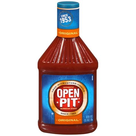 This simple barbecue sauce gets tons of flavor from tomato paste, sweetness from dates, and the perfect to use this lemongrass bbq sauce, you simply tear open the packet and pour it over anything from pork to tofu to shrimp for an easy dinner at home. Open Pit Original Barbecue Sauce (42 oz) - Instacart