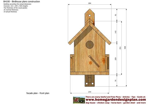 Woodwork birdhouse plans cardinals pdf plans. Build a coop blog: BH100 Bird House Plans Construction ...