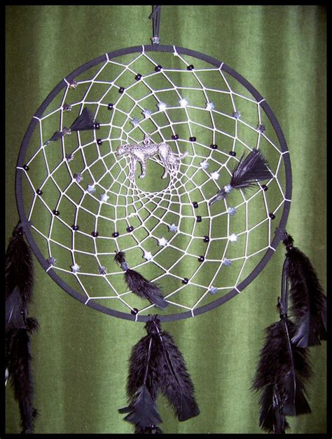 Large 14 Inch Dream Catcher Full Wolf Moon January 9 2012