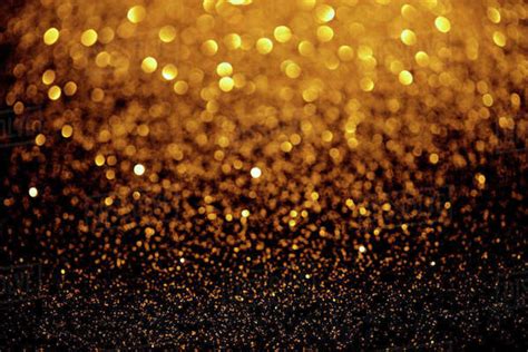 Gold Blurred Glitter Texture Holiday Background Stock Photo Dissolve