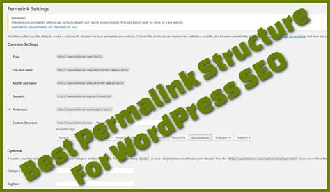 Best Permalink Structure For Wordpress Seo Business Cookhouse