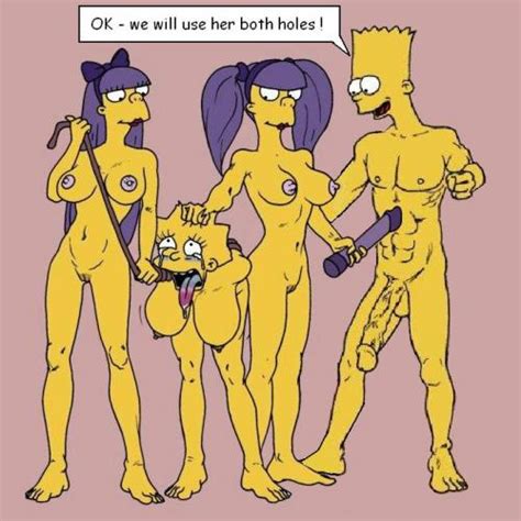 Rule 34 Bart Simpson Female Human Lisa Simpson Male Sherri Terri The
