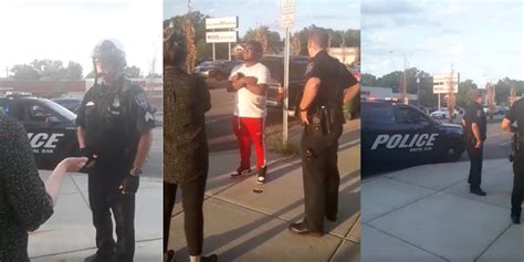 Police Stop Black Man For Looking Suspiciously At A White Woman