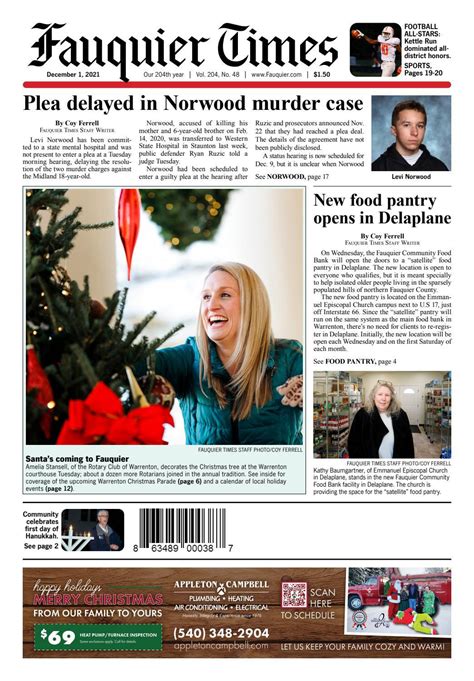 Fauquier Times By Fauquier Times Issues Prince William Times Issues Issuu