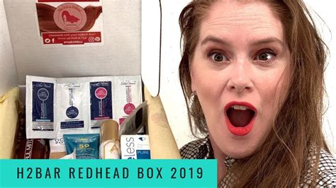 How To Be A Redhead Box May 2019 H2bar Unboxing A 10400 Value