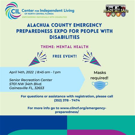 The Alachua County Emergency Preparedness Expo Is Coming Up Center