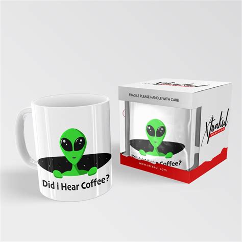 Alien Coffee Mug For Coffee Lovers Etsy