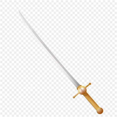 Vector De Espada De Oro PNG Espada Vector De Espada Clipart De