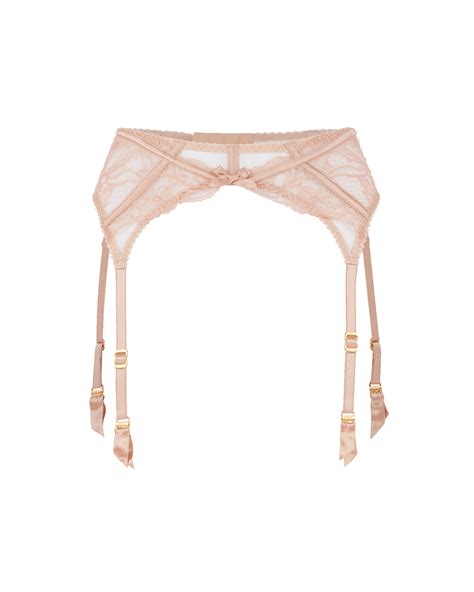 Rozlyn Suspender In Praline By Agent Provocateur Outlet