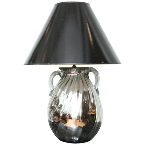 Large Mercury Glass Lamps At 1stdibs