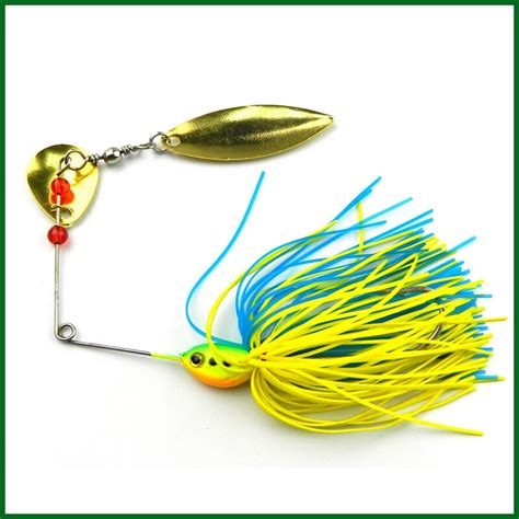 5pcs New Design Spinner Bait Metal Fishing Lure Fishing Spinner Lure
