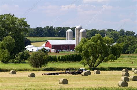 Midwestern Farm Stock Image C0237374 Science Photo Library