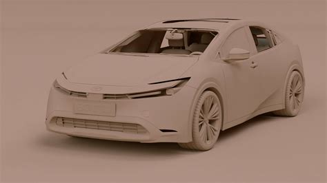 2024 Toyota Prius 3d Model By Ea09studio