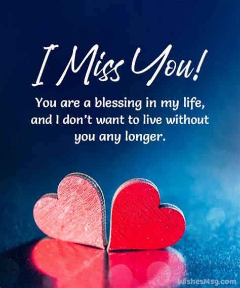 100 I Miss You Messages For Love Best Quotations Wishes Greetings For Get Motivated Everyday