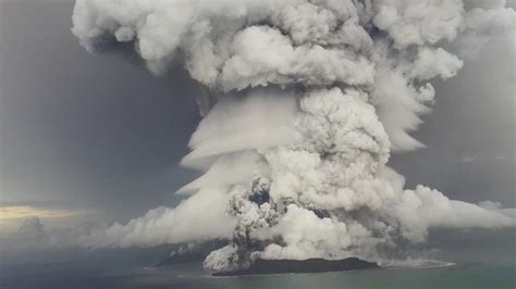 The Hunga Tonga Volcano Eruption Touched Space And Spawned A Lightning