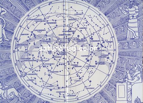 1948 The Galaxy Milky Way Constellation Chart Map From Etsy