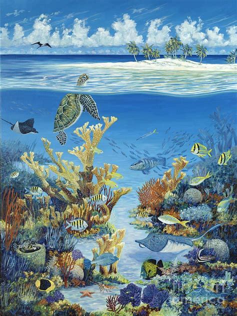 Best Of Both Worlds By Danielle Perry Under The Sea Art Turtle