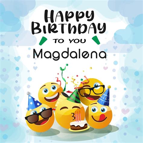 50 Best Birthday 🎂 Images For Magdalena Instant Download