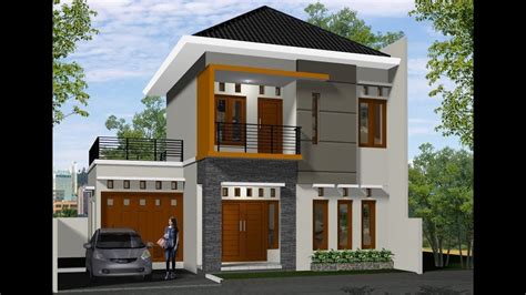 Membangun rumah minimalis biaya 50 juta 2016 lensarumahcom via lensarumah.com. Contoh Denah Rumah Minimalis 2 Lantai Ukuran 8x10 ...