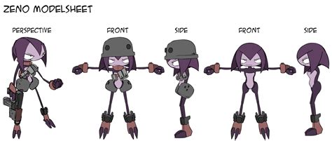 Character Modelsheet For 3d By Nch85 On Deviantart