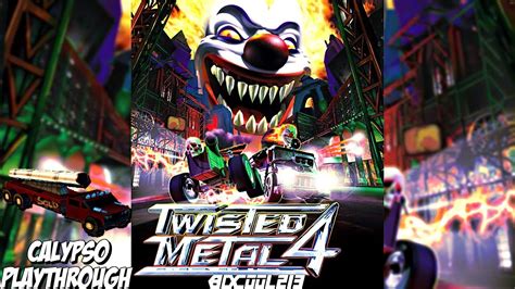 Twisted Metal 4 Ps1 Calypso Gameplay Walkthrough Playstation Youtube