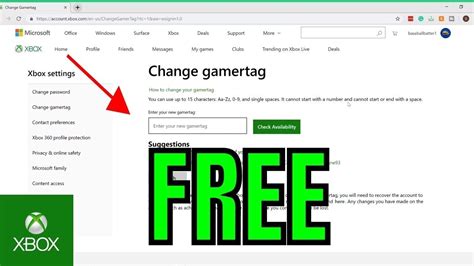 How To Change Your Xbox Gamertag For Free In 2020 Youtube