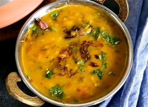 dhaba style toor dal tadka recipe dine delicious