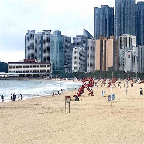 Despite Closure Haeundae Beach Remains A Popular Tourist Spot