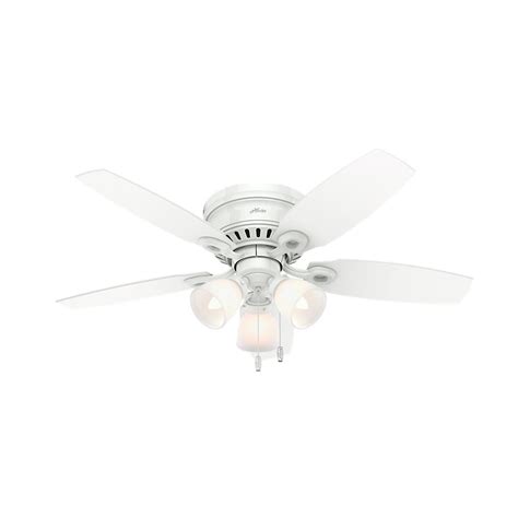 Hyperikon indoor ceiling fan with remote control 52 inch light wood white ceiling fan ceiling fans best ceiling fans best ceiling fans shop from our great selection of styles finishes blades accessories. Hunter Hatherton 46 in. Indoor White Ceiling Fan with ...