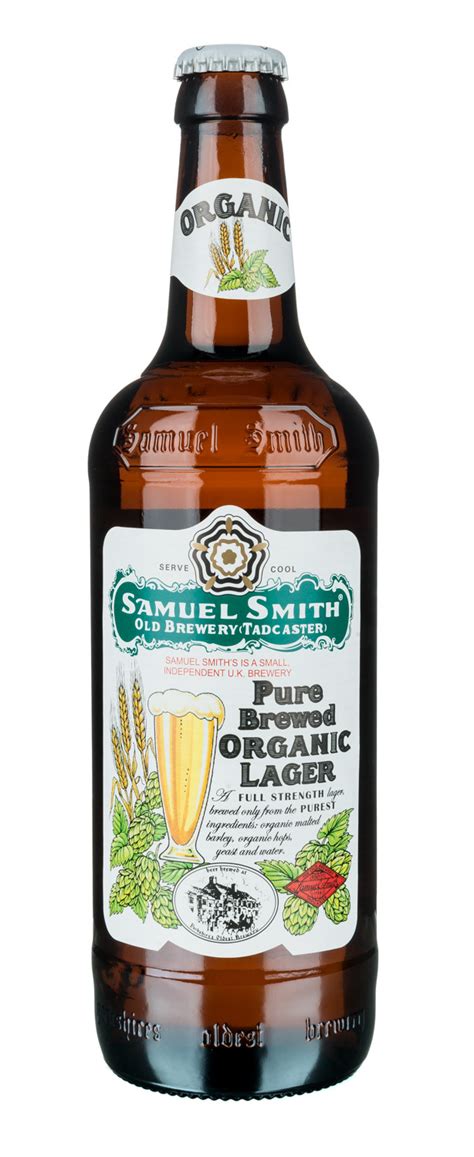 Pure Brewed Organic Lager Samuel Smiths Brewery