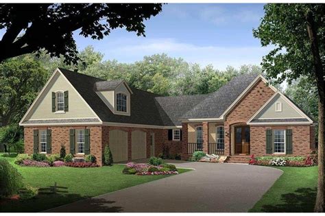 2500 Sq Ft Country Style Ranch House Plan 4 Bed 3 Bath