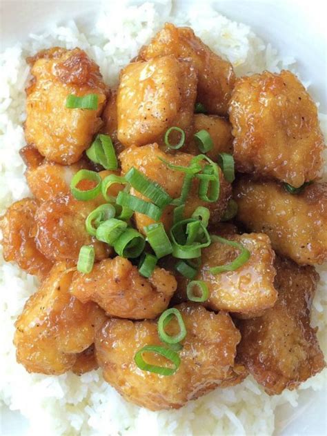 This baked orange chicken has a crispy coating of egg & cornstarch and then it's baked in a sweet and delicious orange sauce. This baked orange chicken is identical to the classic ...