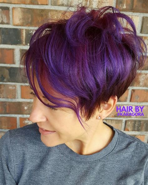 Purple Hair Short Hairstyles ~ Last Hair Idea