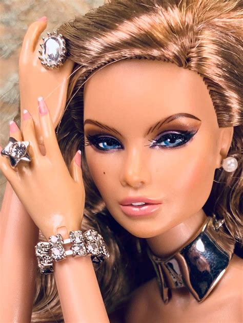 Erin Salston Nuface Doll Fashion Royalty Your Motivation In Barbie Silkstone Midnight Go