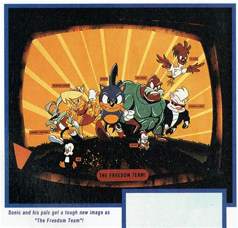 Early Concepts Of The Sonic Satam Cartoon Show Sonic The Hedgeblog