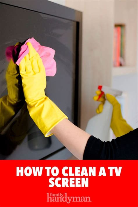 How To Properly Clean A Flat Tv Screen Clean Tv Screen Cleaning