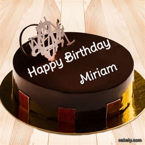 🎂 Happy Birthday Miriam Cakes 🍰 Instant Free Download