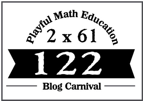 Playful Math Carnival 122 At Arithmophobia No More Denise Gaskins